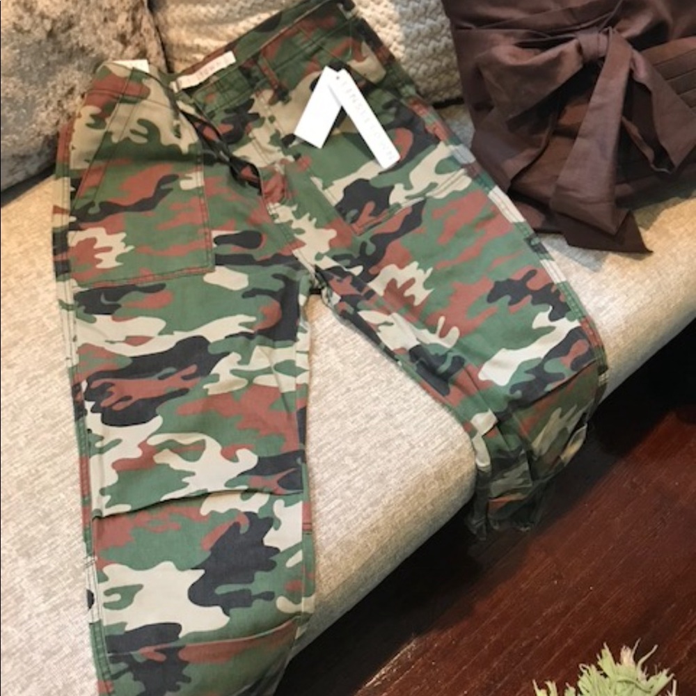 Cargo fatigue pants